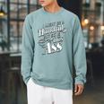 Sassy Bookish Brat Spicy Book Lover Kinky Romance Reader Boo Raglan Sleeve Sweatshirt Cardinal