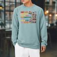 Say Gay Protect Trans Kids Read Banned Books LGBTQ Gay Pride Raglan Sleeve Sweatshirt Cardinal