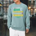 School Librarian Assistant Mask Book Reading Library Raglan Sleeve Sweatshirt Cardinal