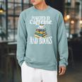 School Librarian Books Reading Lovers Library Raglan Sleeve Sweatshirt Cardinal