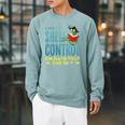 I Only Have Shelf Control On Days End In Y Book Raglan Sleeve Sweatshirt Cardinal