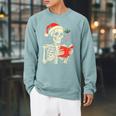 Skeleton Reading Book Christmas Teacher Librarian Book Lover Raglan Sleeve Sweatshirt Cardinal Skeleton Reading Book Christmas Teacher Librarian Book Lover Raglan Sleeve Sweatshirt Cardinal
