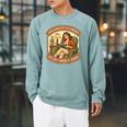 This Social Anxiety Is Chronic But The Book Is Iconic Woman Raglan Sleeve Sweatshirt Cardinal
