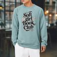 Soft Girl Book Club Coquette Bow Aesthetic Reader Raglan Sleeve Sweatshirt Cardinal Soft Girl Book Club Coquette Bow Aesthetic Reader Raglan Sleeve Sweatshirt Cardinal