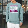 SOMMAS BOOKS Never Underestimate The Power Of a Girl With a Book Reading Raglan Sleeve Sweatshirt Cardinal SOMMAS BOOKS Never Underestimate The Power Of a Girl With a Book Reading Raglan Sleeve Sweatshirt Cardinal