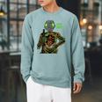 Star Wars 4-LOM Bounty Hunter Droid Comic Book Raglan Sleeve Sweatshirt Cardinal Star Wars 4-LOM Bounty Hunter Droid Comic Book Raglan Sleeve Sweatshirt Cardinal