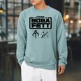 Star Wars The Book Of Boba Fett Armor Symbols V-2 Raglan Sleeve Sweatshirt Cardinal
