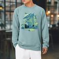 Star Wars The Book Of Boba Fett Grogu Luke Skywalker Ahsoka Raglan Sleeve Sweatshirt Cardinal Star Wars The Book Of Boba Fett Grogu Luke Skywalker Ahsoka Raglan Sleeve Sweatshirt Cardinal