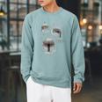 Star Wars The Book Of Boba Fett Helmet Schematic V-3 Raglan Sleeve Sweatshirt Cardinal Star Wars The Book Of Boba Fett Helmet Schematic V-3 Raglan Sleeve Sweatshirt Cardinal