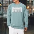 Star Wars The Book Of Boba Fett Logo V-3 Raglan Sleeve Sweatshirt Cardinal