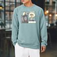 Star Wars The Book Of Boba Fett Proceed Simple Cartoon Raglan Sleeve Sweatshirt Cardinal