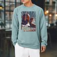 Star Wars The Book Of Boba Fett Retro Graphic Poster Raglan Sleeve Sweatshirt Cardinal Star Wars The Book Of Boba Fett Retro Graphic Poster Raglan Sleeve Sweatshirt Cardinal