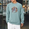 Star Wars The Book Of Boba Fett Thermal Vision Poster Raglan Sleeve Sweatshirt Cardinal Star Wars The Book Of Boba Fett Thermal Vision Poster Raglan Sleeve Sweatshirt Cardinal