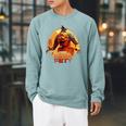 Star Wars The Book Of Boba Fett Sands Of The Past Poster Raglan Sleeve Sweatshirt Cardinal