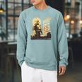 Star Wars The Book Of Boba Fett Tonal Portrait Raglan Sleeve Sweatshirt Cardinal Star Wars The Book Of Boba Fett Tonal Portrait Raglan Sleeve Sweatshirt Cardinal
