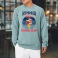 Summer Book Social Club Raglan Sleeve Sweatshirt Cardinal Summer Book Social Club Raglan Sleeve Sweatshirt Cardinal