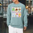 Syllable Types Teacher Phonics Reading Science Of Reading Raglan Sleeve Sweatshirt Cardinal