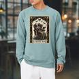 Tarot Card The Emotional Damage Skeleton Romantasy Book Raglan Sleeve Sweatshirt Cardinal Tarot Card The Emotional Damage Skeleton Romantasy Book Raglan Sleeve Sweatshirt Cardinal
