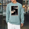 Tarot Cards Guide Book Esoteric Mysticism Clothing The Fool Tarot Card -Adults & Kids Small Short Sleeve Crew Neck Classic Fit Raglan Sleeve Sweatshirt Cardinal