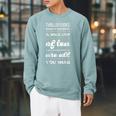 Thriller Books Raglan Sleeve Sweatshirt Cardinal
