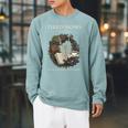 Tired Moms Book Club Dark Floral Coffee Skeleton Raglan Sleeve Sweatshirt Cardinal Tired Moms Book Club Dark Floral Coffee Skeleton Raglan Sleeve Sweatshirt Cardinal