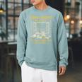 Tired Moms Book Club Running On Coffee Chaos And Chapters Raglan Sleeve Sweatshirt Cardinal