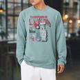 Transformers Optimus Prime Vintage Comic Book Style Panels Raglan Sleeve Sweatshirt Cardinal