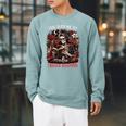 You Had Me At Trigger Warning Dark Romance Smut Books Raglan Sleeve Sweatshirt Cardinal