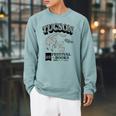 Tucson Festival Of Book TFOB 2024 Coatimundi Mascot Raglan Sleeve Sweatshirt Cardinal