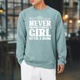 Never Underestimate a Girl With a Book Aesthetic Graphic Raglan Sleeve Sweatshirt Cardinal Never Underestimate a Girl With a Book Aesthetic Graphic Raglan Sleeve Sweatshirt Cardinal