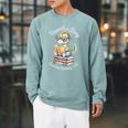 Unearth A Story Summer Reading 2026 Cute Dino Book Lover Raglan Sleeve Sweatshirt Cardinal Unearth A Story Summer Reading 2026 Cute Dino Book Lover Raglan Sleeve Sweatshirt Cardinal