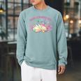 Villain Lover Dark Romance Spicy Bookish Book & Blades Era Raglan Sleeve Sweatshirt Cardinal