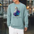 Vintage Book Quote It’s No Use Going Back To Yesterday Raglan Sleeve Sweatshirt Cardinal Vintage Book Quote It’s No Use Going Back To Yesterday Raglan Sleeve Sweatshirt Cardinal