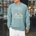 Vintage Introverted Book Club Antisocial Reader Gothic Vibe Raglan Sleeve Sweatshirt Cardinal