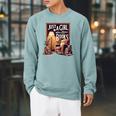 Vintage Just A Girl Who Loves Books Retro Bookworm Reader Raglan Sleeve Sweatshirt Cardinal Vintage Just A Girl Who Loves Books Retro Bookworm Reader Raglan Sleeve Sweatshirt Cardinal