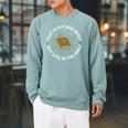 Visit Many Good Books But Live In The Bible Raglan Sleeve Sweatshirt Cardinal