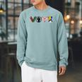 Vote Books Fist Ovaries LGBTQ Raglan Sleeve Sweatshirt Cardinal Vote Books Fist Ovaries LGBTQ Raglan Sleeve Sweatshirt Cardinal
