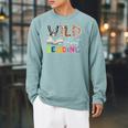 Wild About Reading Reading Books & Bookworm For Book Reader Raglan Sleeve Sweatshirt Cardinal Wild About Reading Reading Books & Bookworm For Book Reader Raglan Sleeve Sweatshirt Cardinal