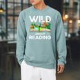 Wild About Reading Lovers Avid Readers Bookworms Book Lovers Raglan Sleeve Sweatshirt Cardinal Wild About Reading Lovers Avid Readers Bookworms Book Lovers Raglan Sleeve Sweatshirt Cardinal