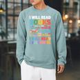 I Will Read Books On A Boat With a Goat On Train Book Lover Raglan Sleeve Sweatshirt Cardinal I Will Read Books On A Boat With a Goat On Train Book Lover Raglan Sleeve Sweatshirt Cardinal
