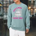 Women's Romantasy Merch For Moms Reads Fairy Smut Spicy Book Lover Raglan Sleeve Sweatshirt Cardinal Women's Romantasy Merch For Moms Reads Fairy Smut Spicy Book Lover Raglan Sleeve Sweatshirt Cardinal