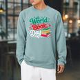 World Book Day 2026 Costume Girls Boys Books Lover Women Men Raglan Sleeve Sweatshirt Cardinal World Book Day 2026 Costume Girls Boys Books Lover Women Men Raglan Sleeve Sweatshirt Cardinal