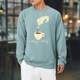 Writer I Author I Book Literature I Coffee And Writing Raglan Sleeve Sweatshirt Cardinal Writer I Author I Book Literature I Coffee And Writing Raglan Sleeve Sweatshirt Cardinal