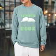 Writing Book Novel Writer & Published Author Save A Writer Raglan Sleeve Sweatshirt Cardinal