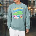 Another Year Smarter And Book-Obsessed Birthday Graphic Raglan Sleeve Sweatshirt Cardinal