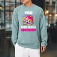 Yoshi Born To Be A Bookworm Personalized Raglan Sleeve Sweatshirt Cardinal Yoshi Born To Be A Bookworm Personalized Raglan Sleeve Sweatshirt Cardinal