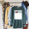 My 21st Birthday Guestbook 21 Years Birthday Party Sign My Raglan Sleeve Sweatshirt Heather Blue Lagoon