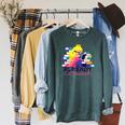 Already Booked Reading Book Lover Literacy Day Bookworm Premium Tri-Blend Raglan Sleeve Sweatshirt Heather Blue Lagoon