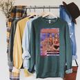 Animorphs The Separation Starfish Transformation Book Cover Raglan Sleeve Sweatshirt Heather Blue Lagoon