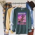 Animorphs The Underground Bat Transformation Book Cover Raglan Sleeve Sweatshirt Heather Blue Lagoon